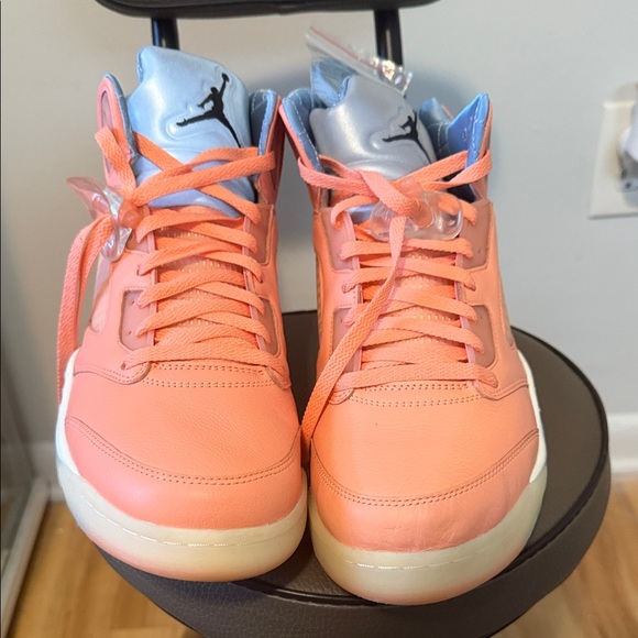 Jordan Other - Jordan Kids' Coral Pink and Light Blue Sneakers